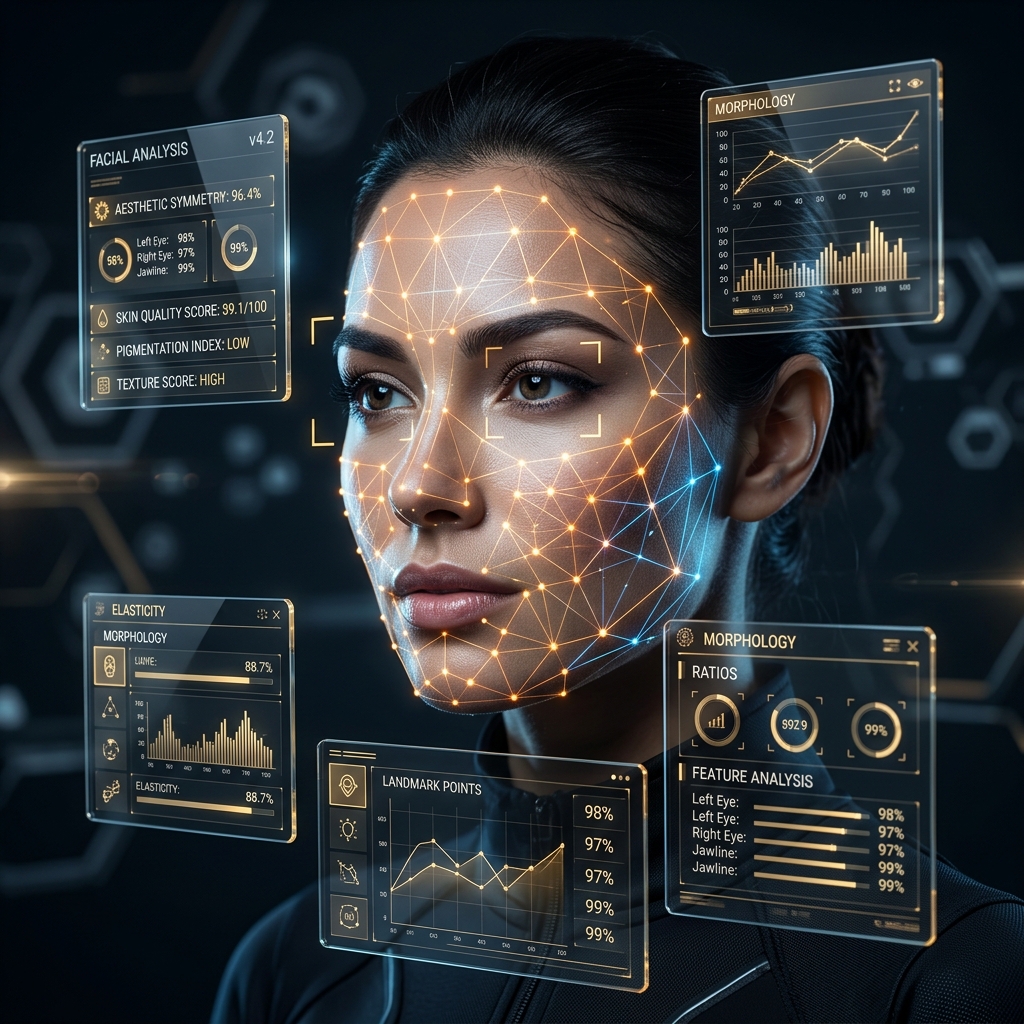 What is AI aesthetic simulation?